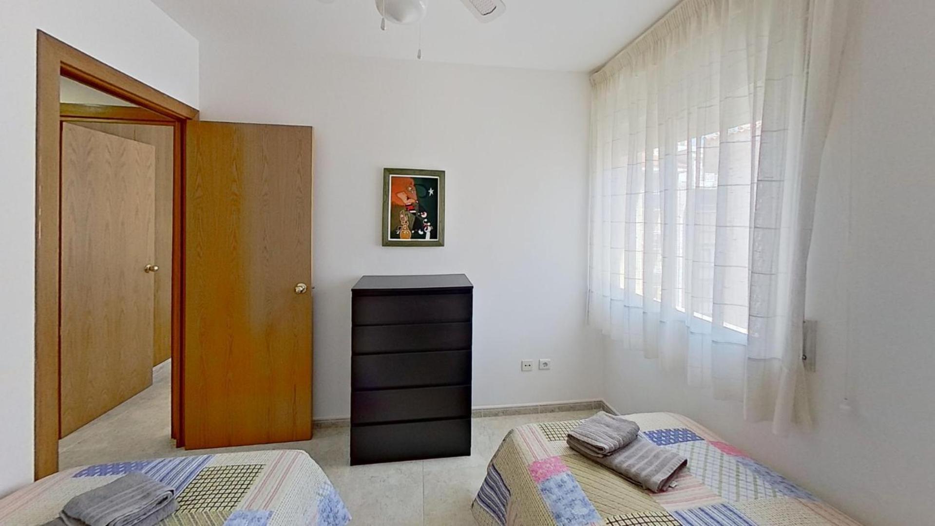 Apartamento Vistas Al Mar, Segunda Linea 3 Habitaciones Sant Carlos de la Ràpita Extérieur photo
